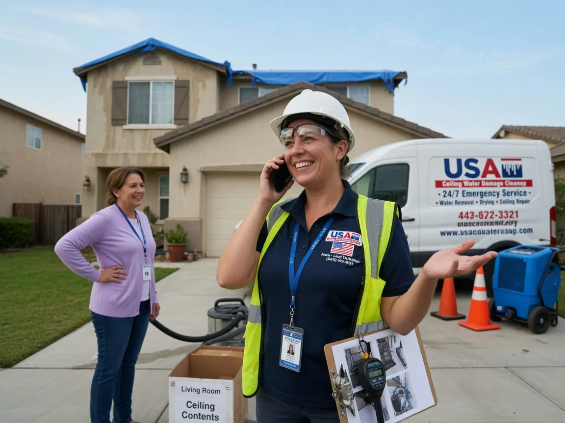 Ceiling Water Damage Restoration Oakdale, IL FAQs